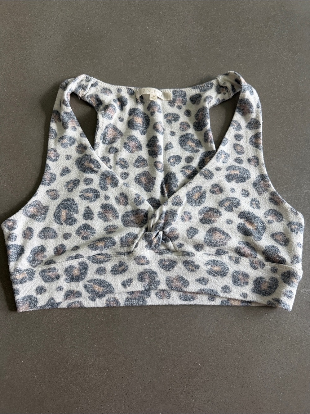 Z Supply Leopard Print Top